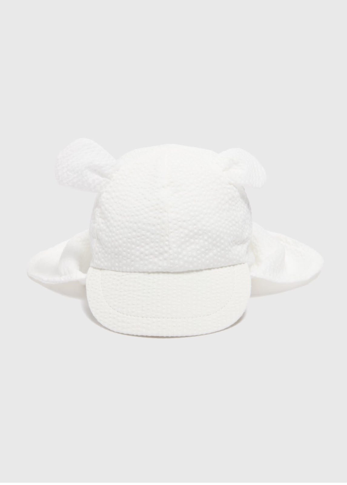 White Teddy Hat